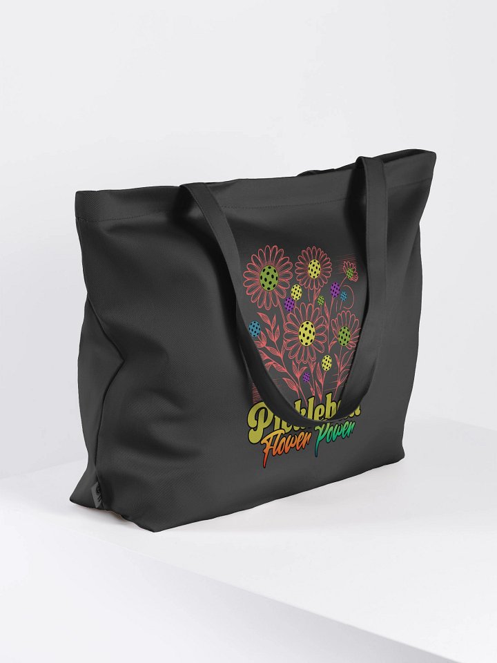 Pickleball Flower Power Tote product image (1)