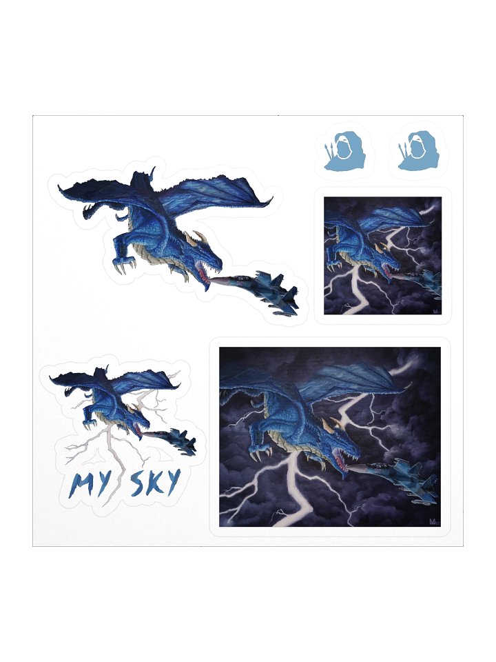 Dragon's Wrath - Stickers product image (1)
