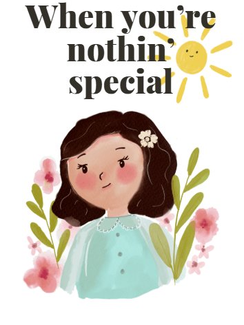 When you're nothin' special product image (1)