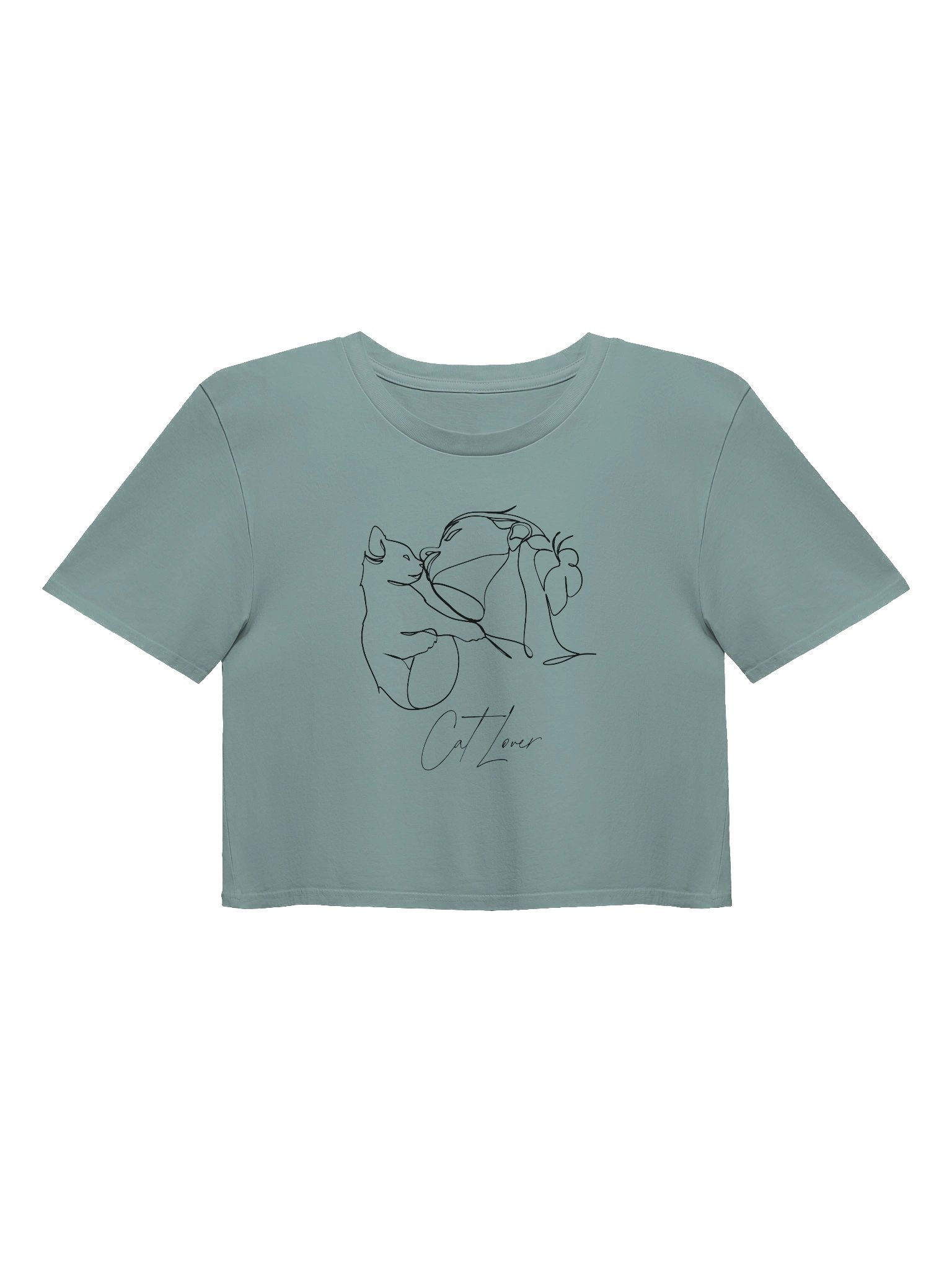Cat Lover Women's Crop Top product image (1)