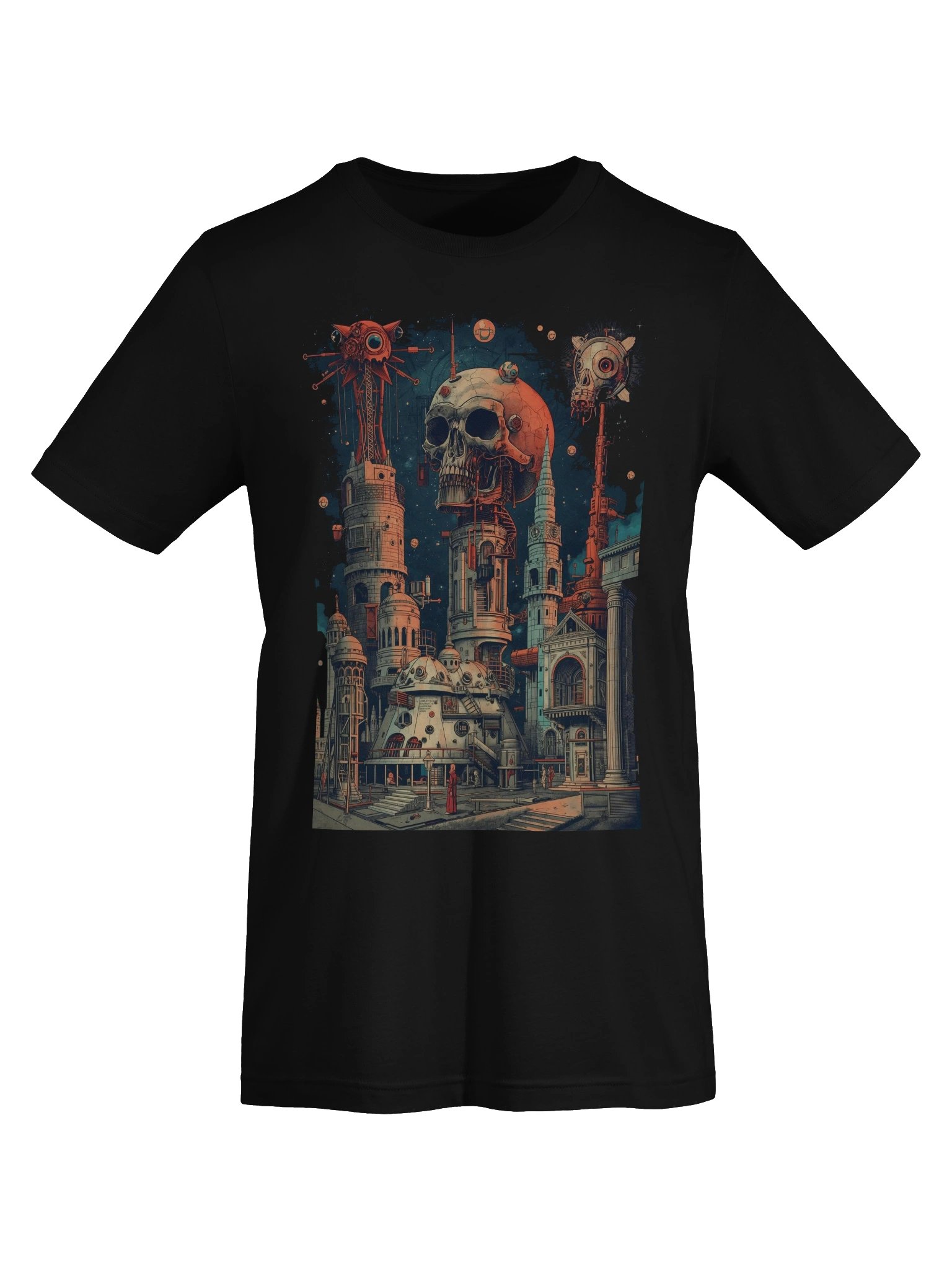 Surreal Cityscape Dream Lightweight T-Shirt product image (4)