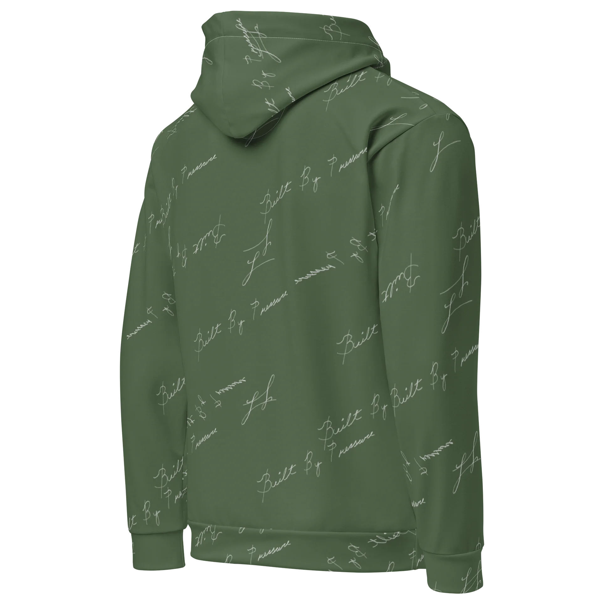 Built By Pressure Thinking About the Green Hoodie product image (6)