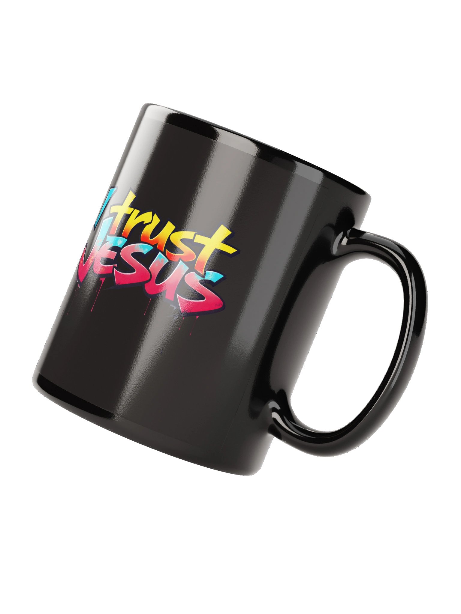 I Trust Jesus Graffiti Mug product image (5)