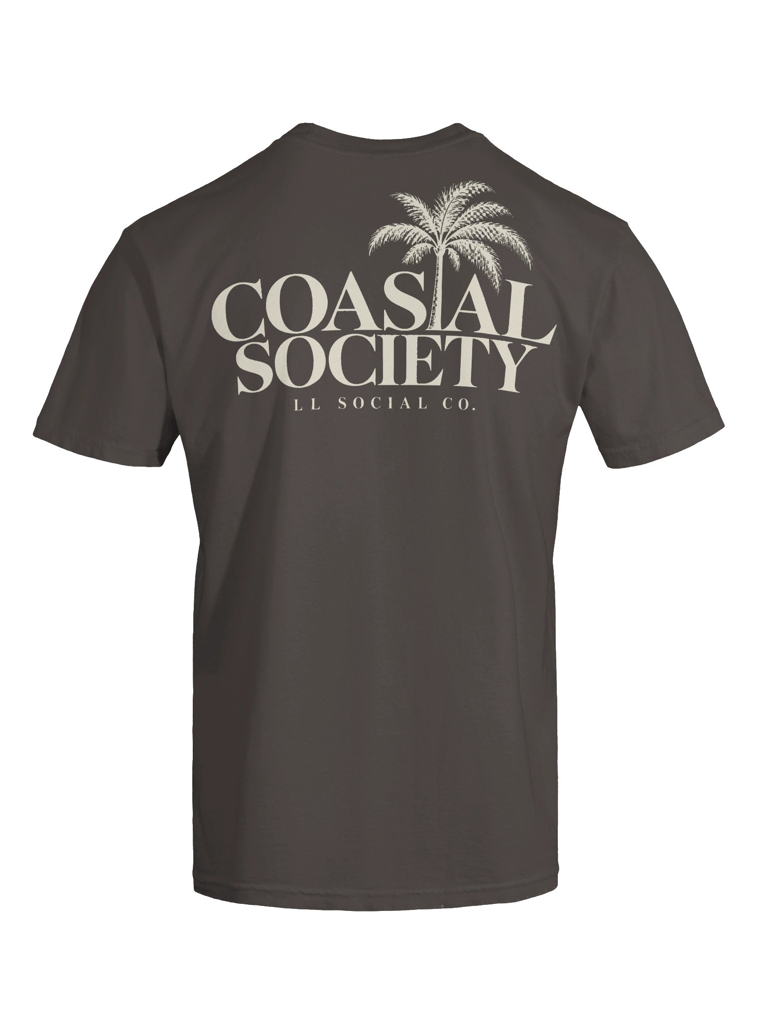 LL Social Co. Coastal Society Tee — Palm | Ivory product image (73)