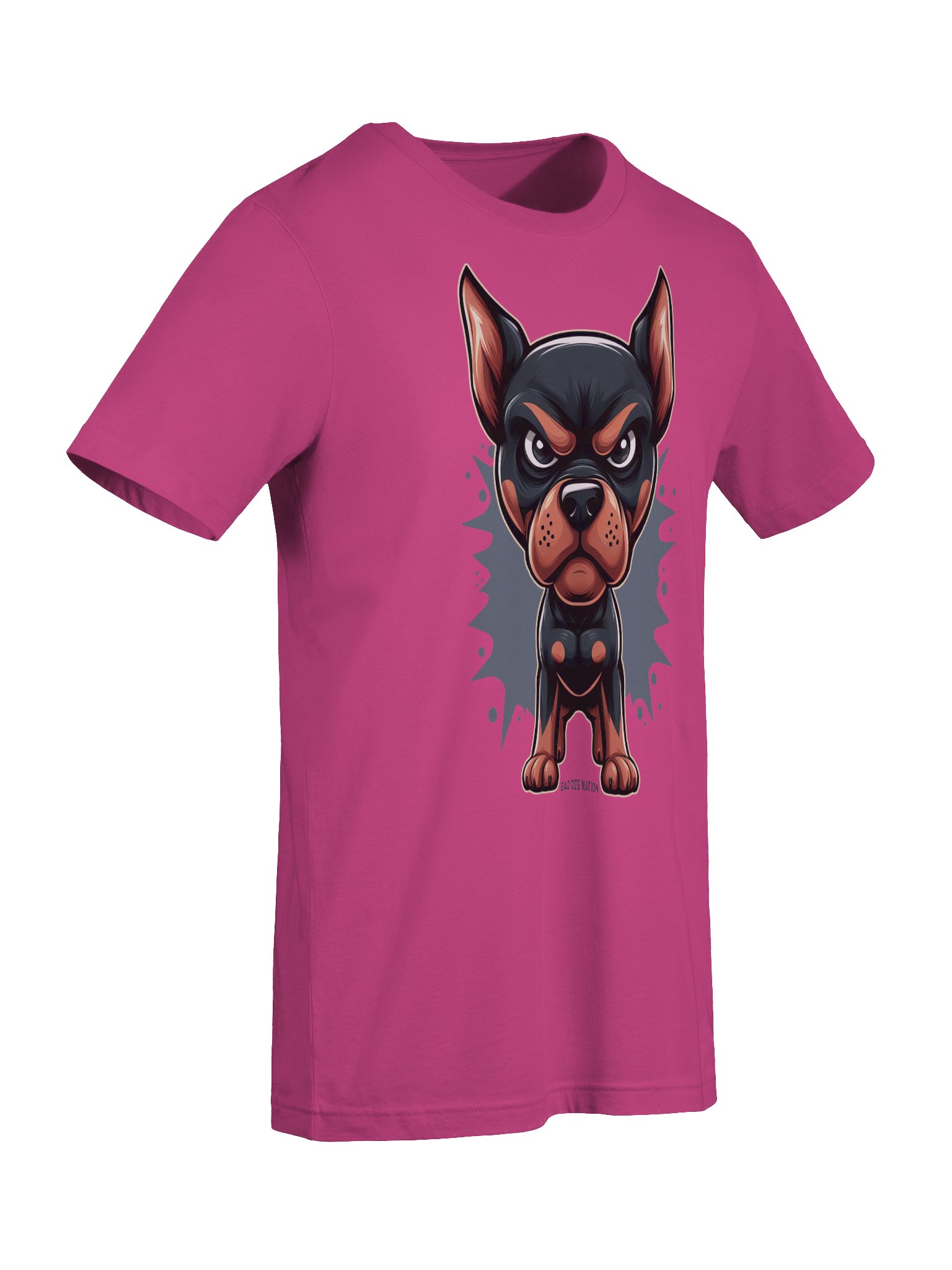 Doberman Angry Pup - Premium Unisex T-shirt product image (16)