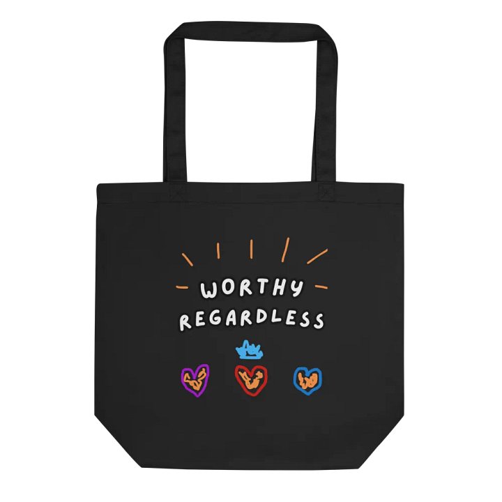 Worthy Regardless Tote Bag product image (1)