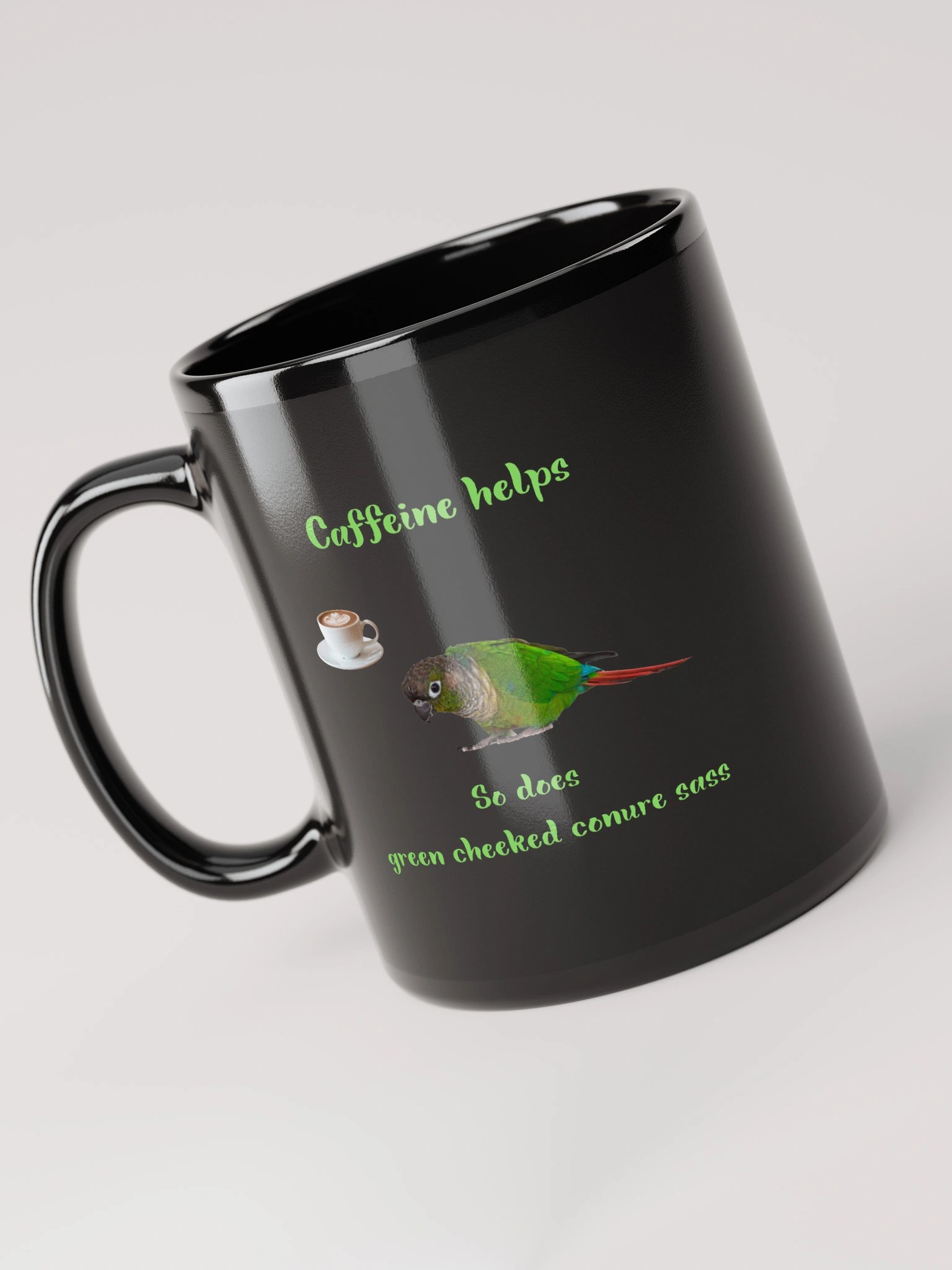 Green Cheeked Conure Mug product image (3)