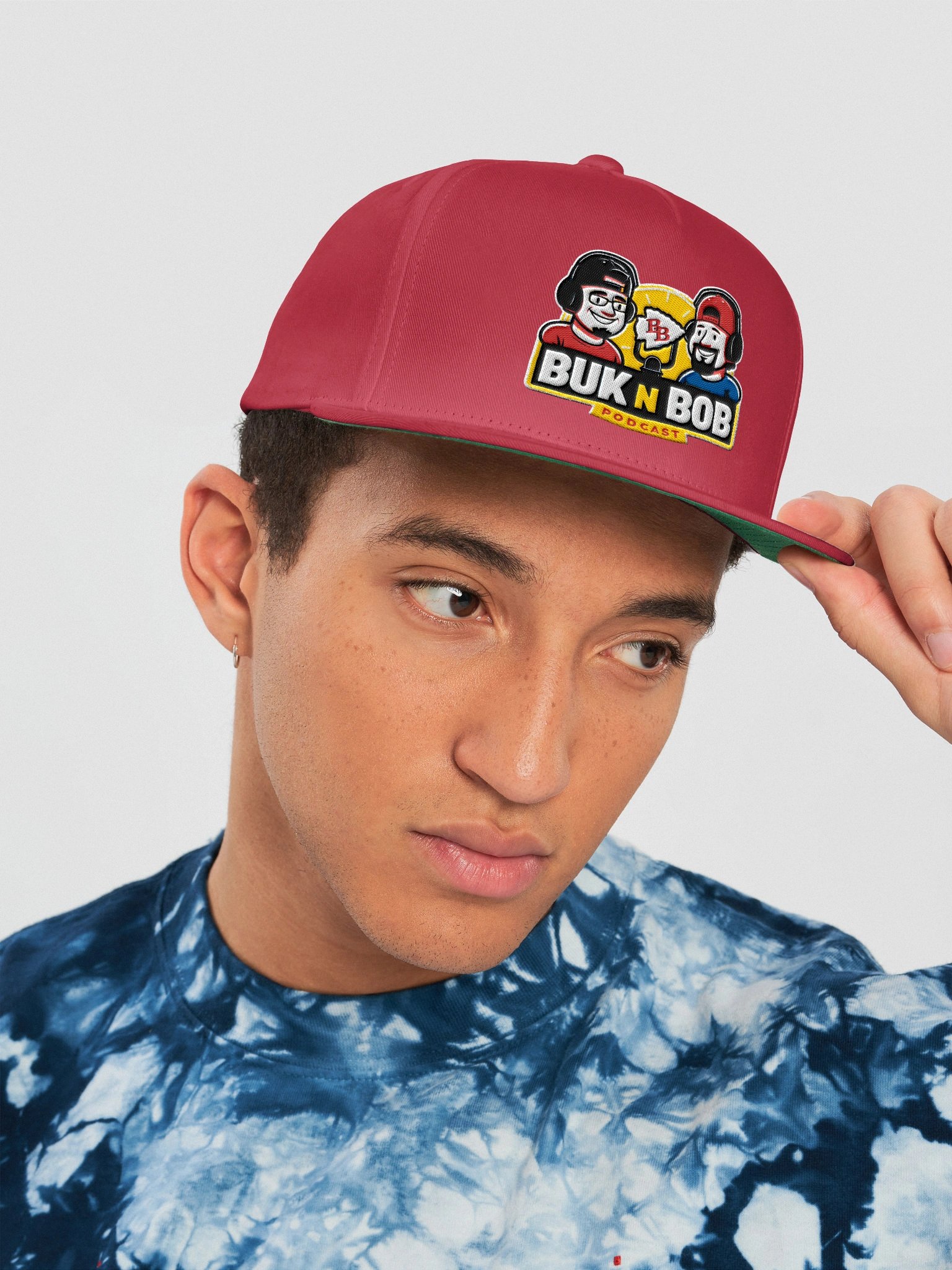 Logo Snapback Cap - BUK N BOB Podcast Edition product image (30)