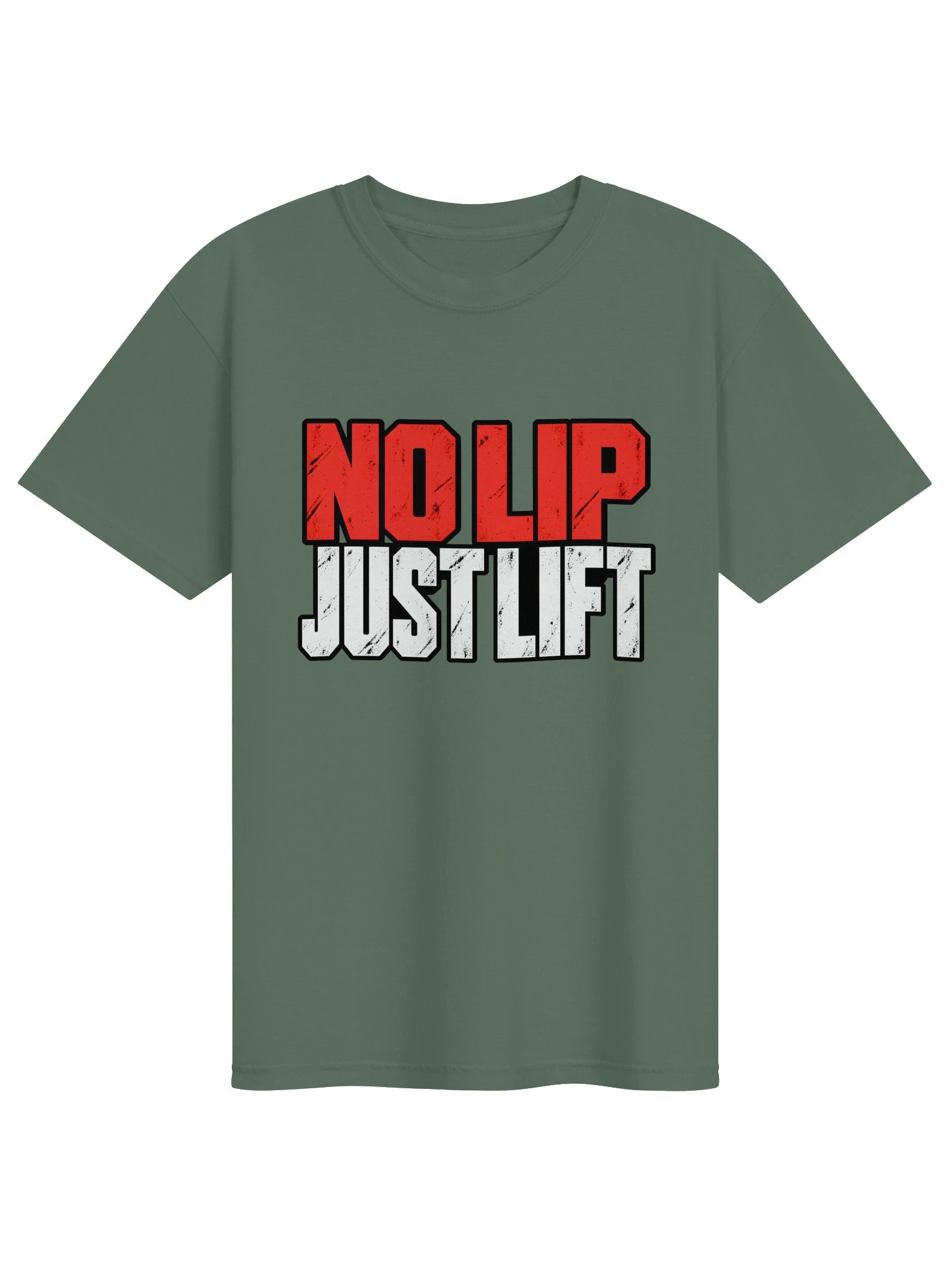 NOLIP Just Lift Distressed Gym Tee product image (37)
