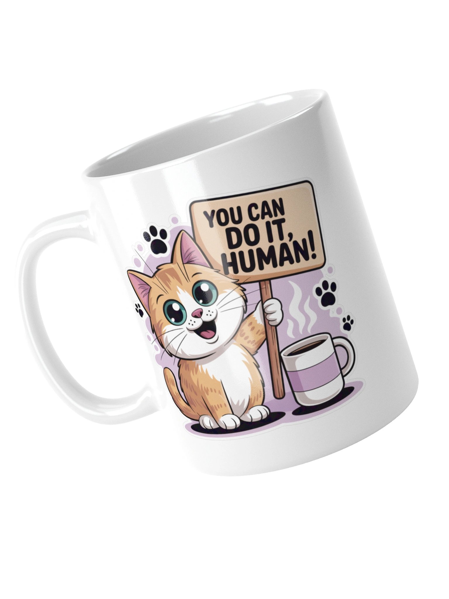 Meowtivation Inside Cat Coffee Mug – Uplifting Cat Lover Gift product image (14)