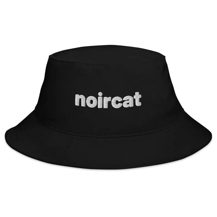 SIGNATURE noircat BUCKET HAT product image (2)