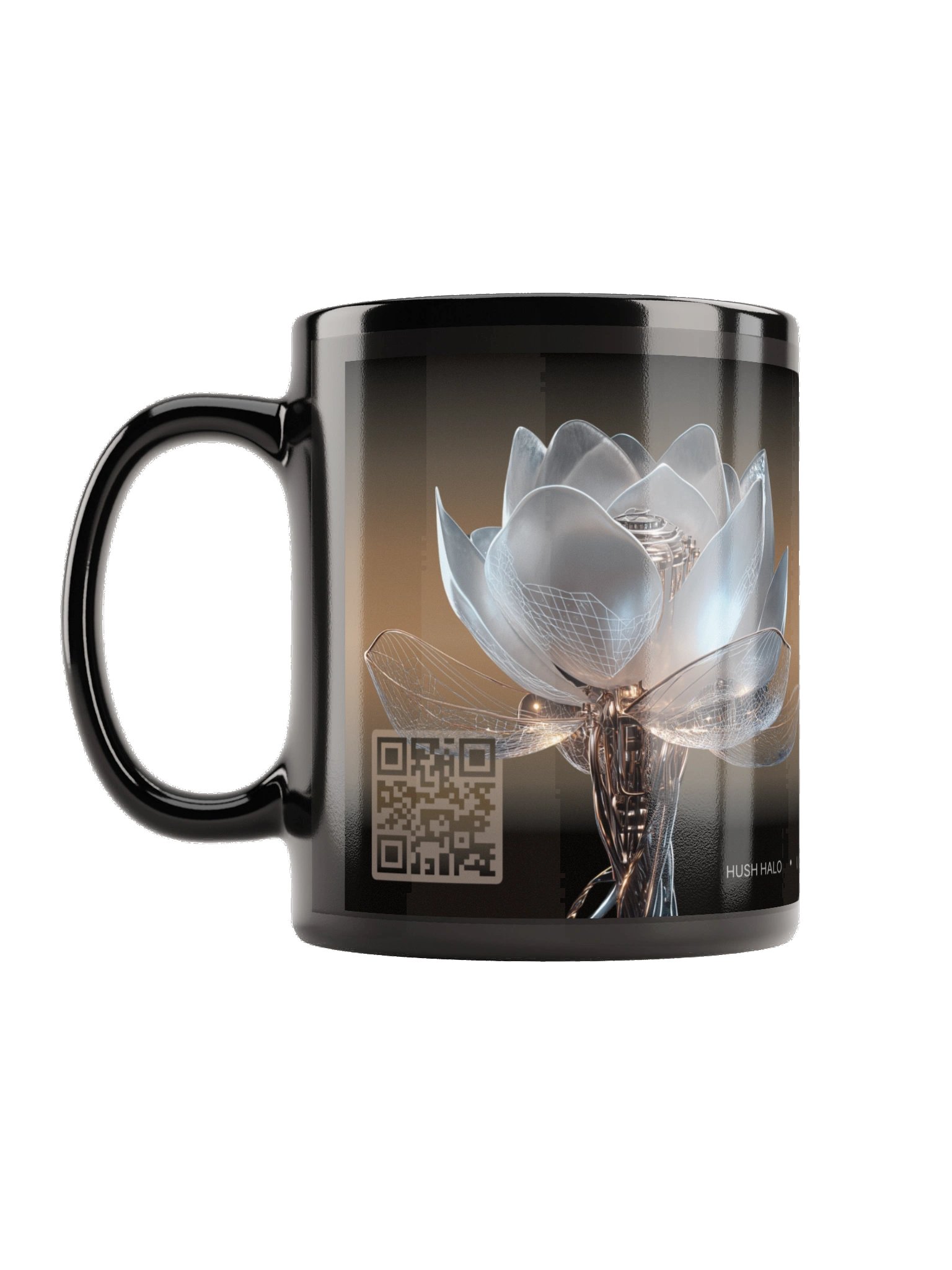 Paradise Beyond Pulse, Black Glossy Mug + Daily Poetry Experience [AUDIO] product image (1)