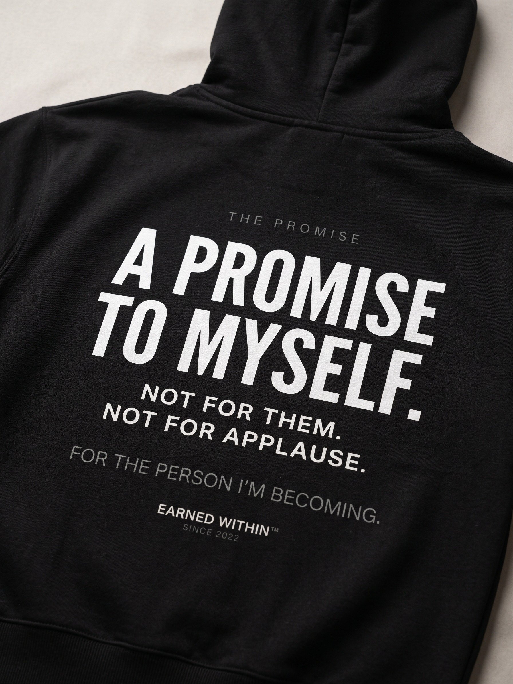 A PROMISE TO MYSELF HOODIE — DARK product image (12)