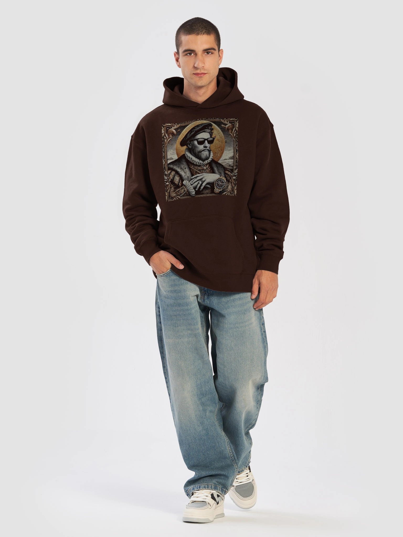 Renaissance Remix Unisex Oversized Hoodie product image (19)