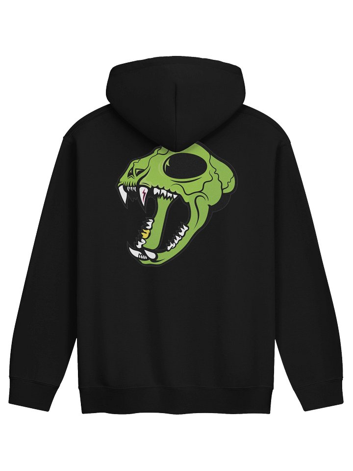 Cat Skull embroidered hoodie product image (1)