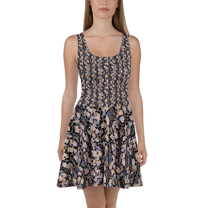 Best Snake Skin Skater Dress product image (2)