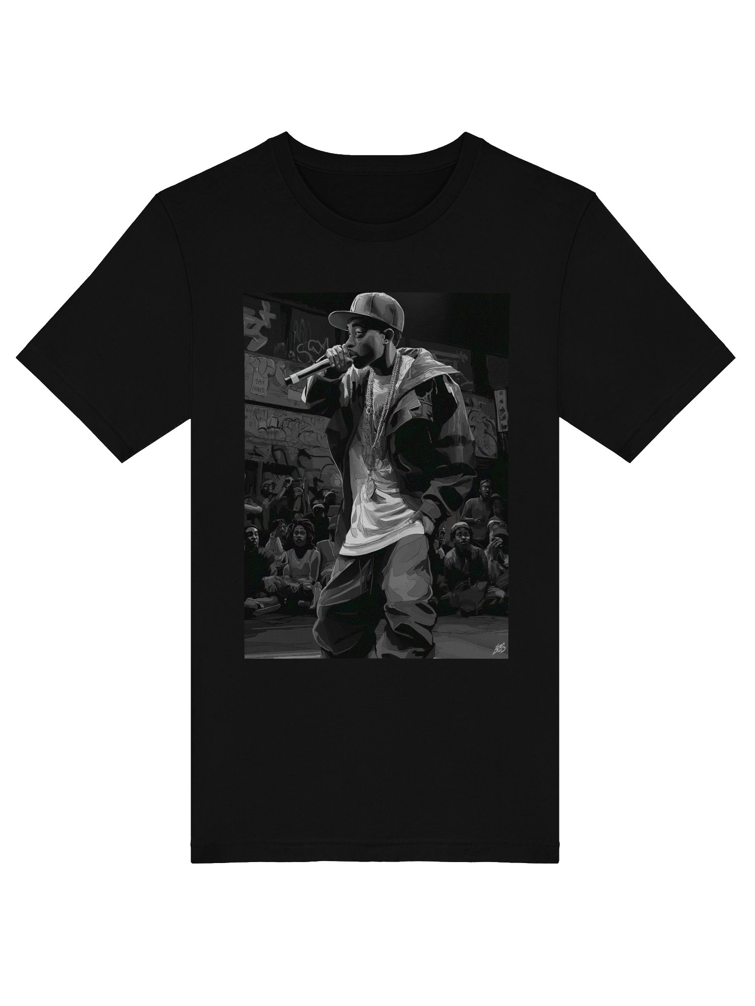 Urban Groove Microphone T-Shirt product image (5)