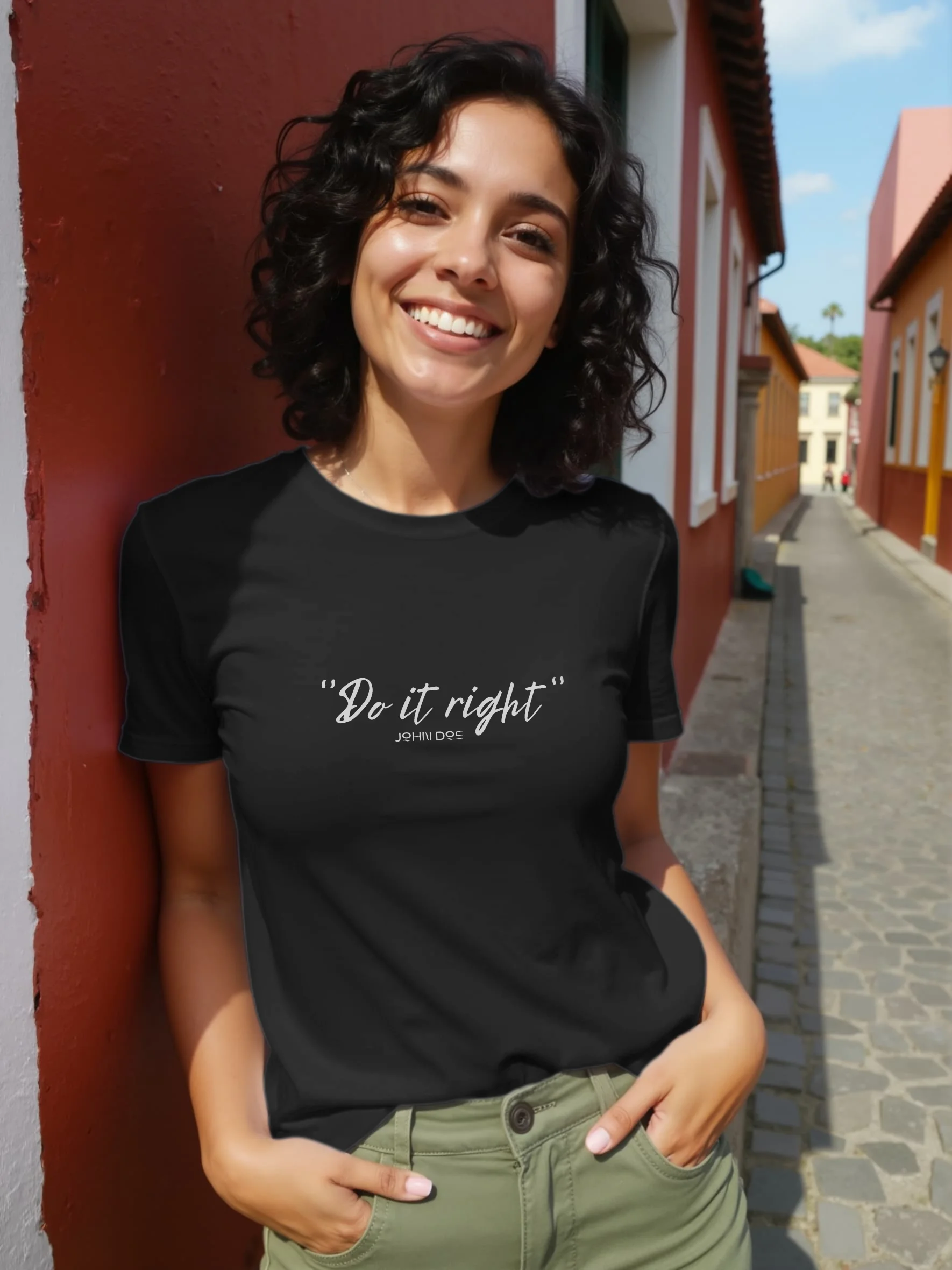 Do it right . Unisex product image (2)