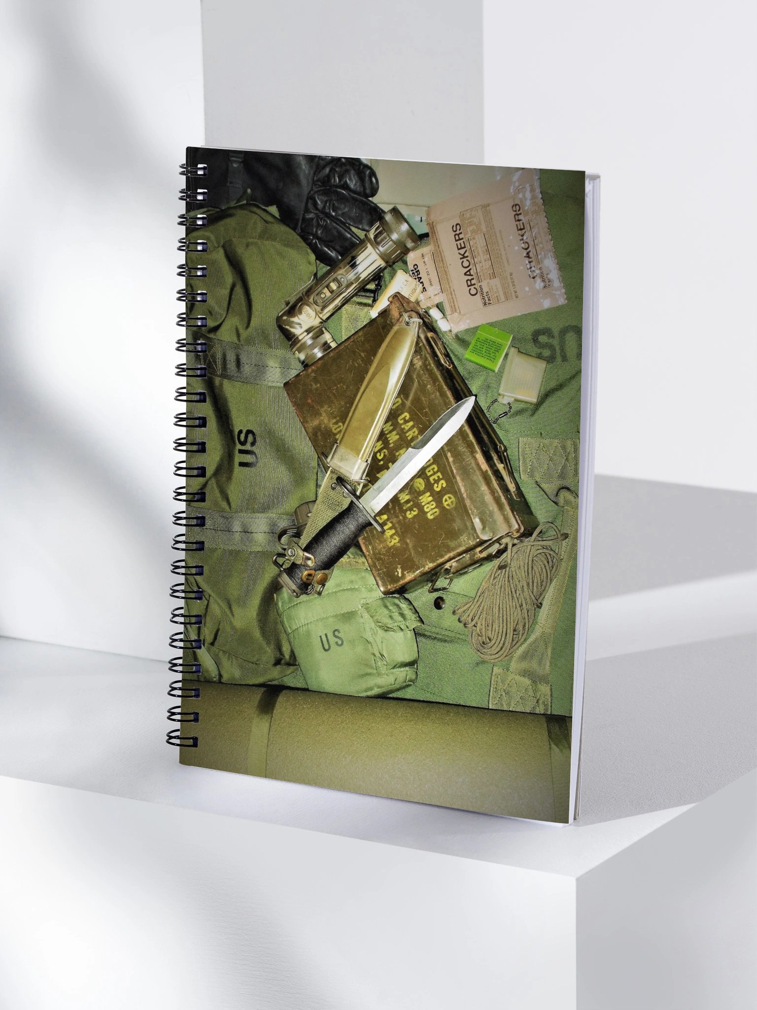 "CIF" Camouflage Chronicles Spiral Notebook product image (3)