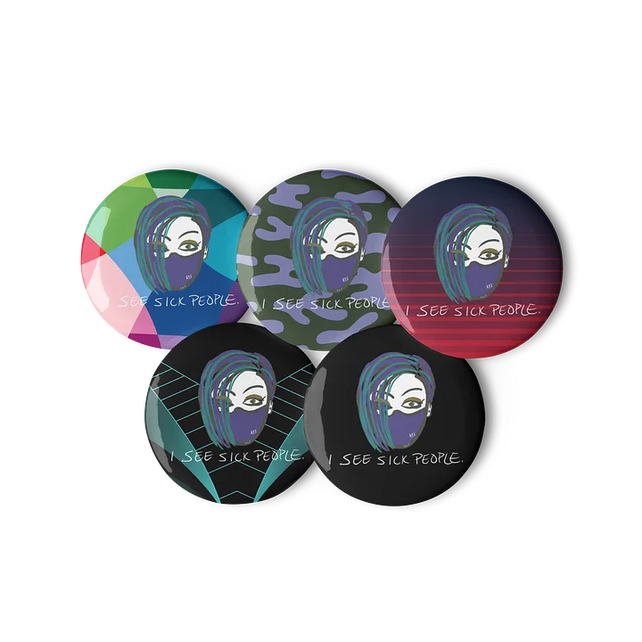 I See Sick People button product image (2)