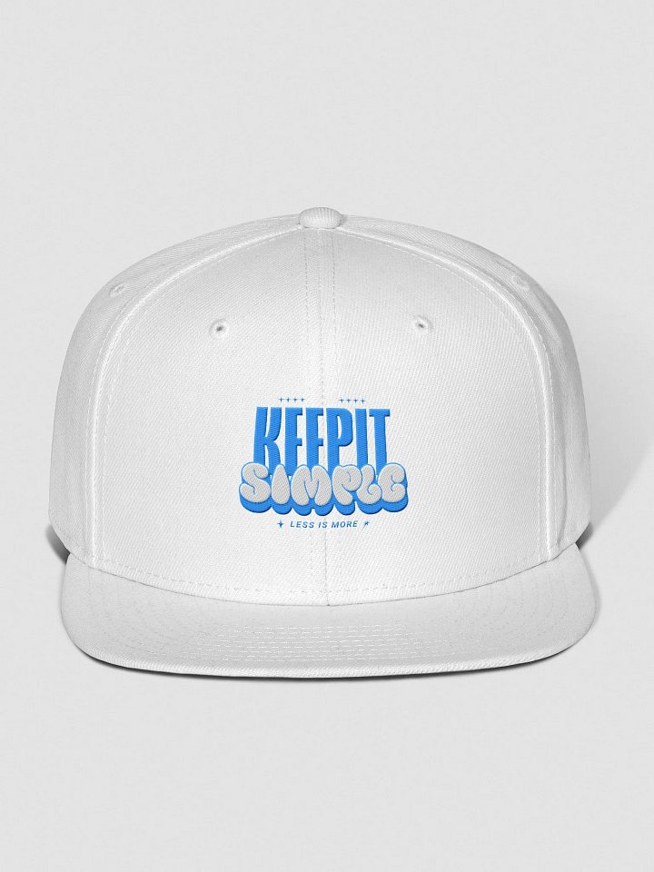 Otto Wool Blend Snapback Cap product image (1)