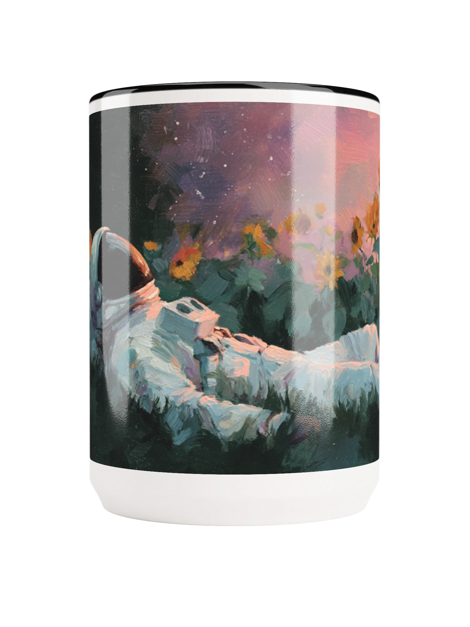 Cosmic Rest Stop | Astronaut Mug product image (2)