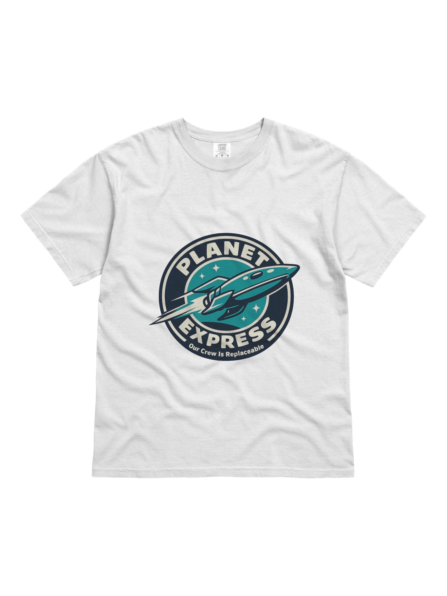 Planet Express-Style Retro Sci-Fi Delivery Tee product image (82)