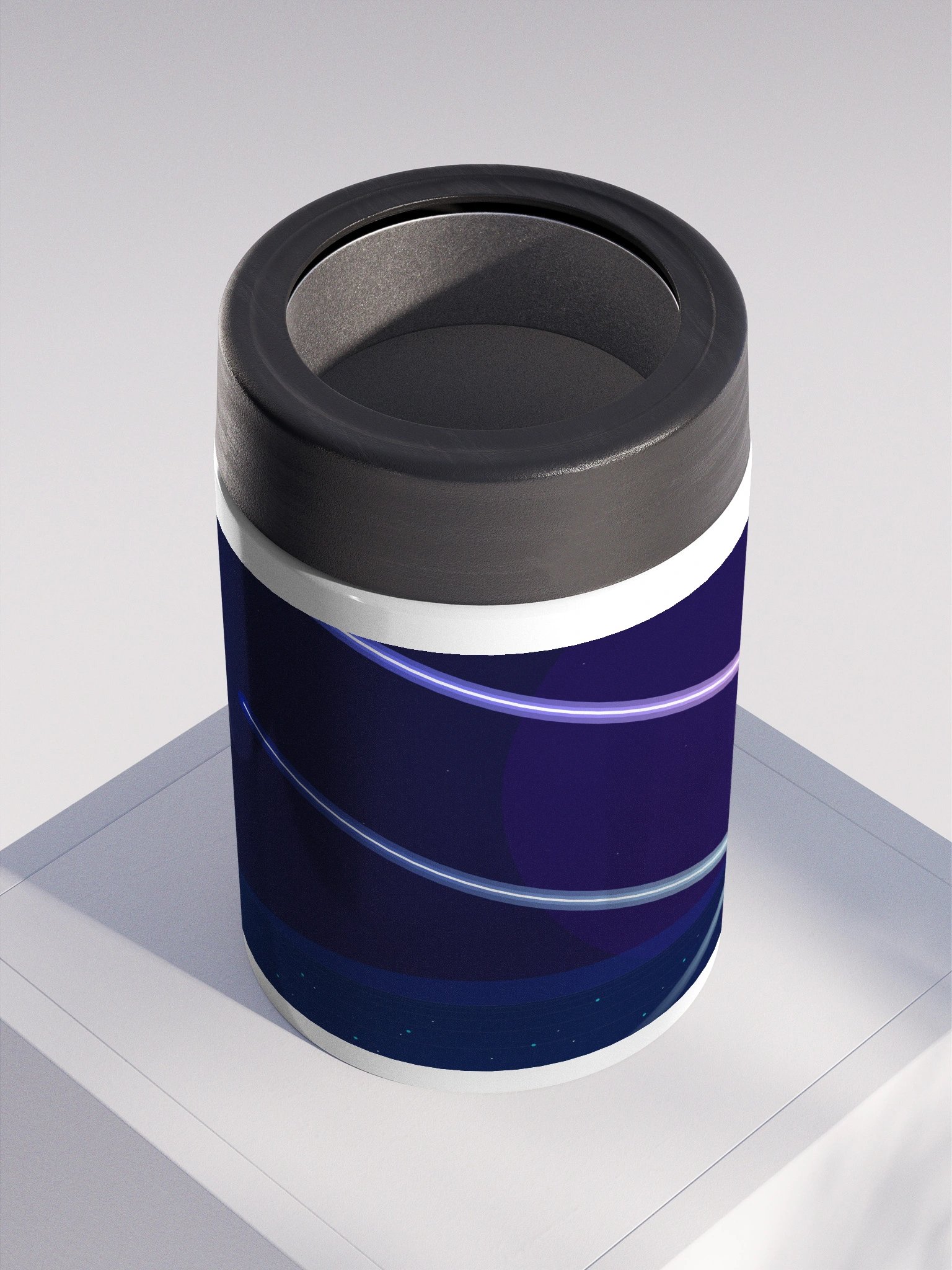 Neon Cyberpunk Stainless Steel Can Cooler product image (2)