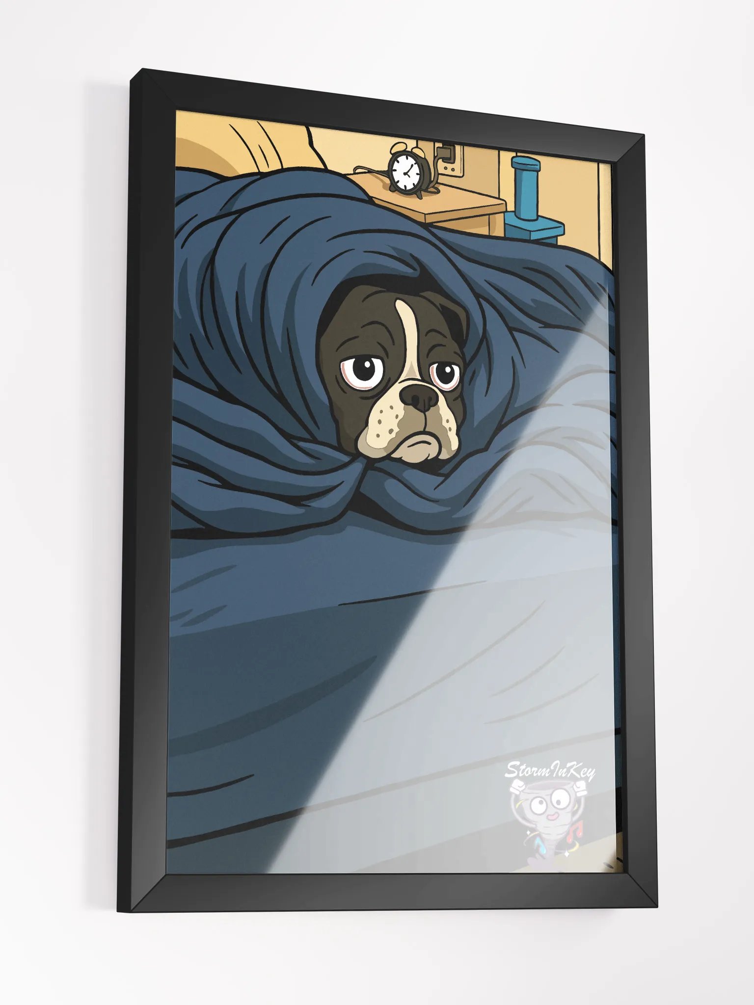 Sleepy Gibbs Poster (Framed) product image (3)