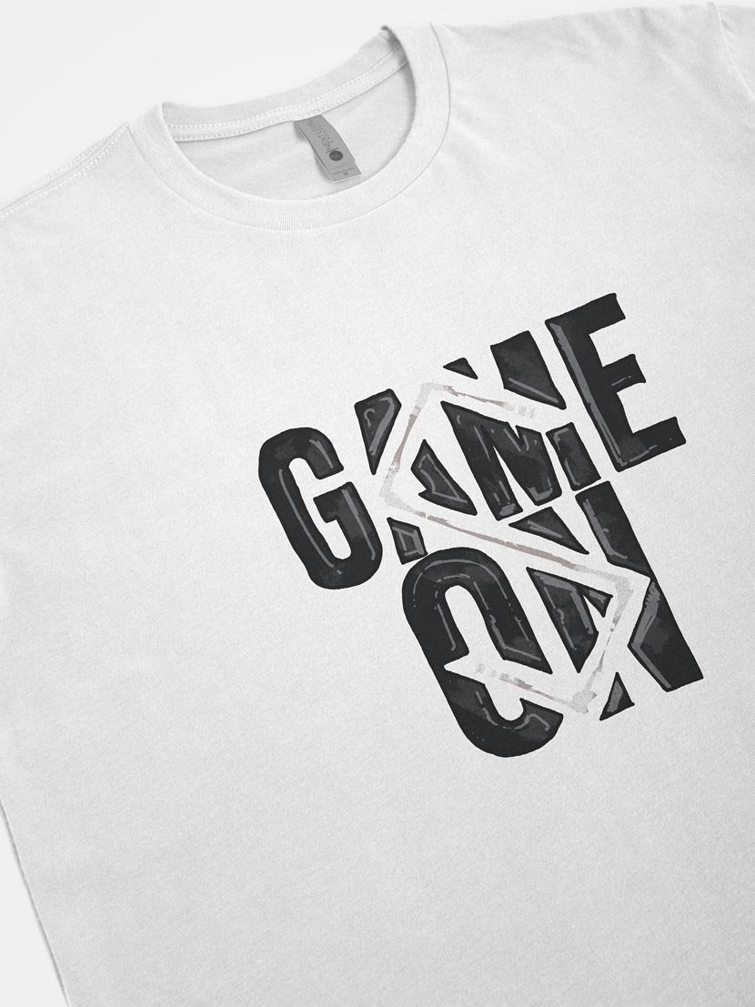 Game On T-Shirt &mdash; White product image (2)