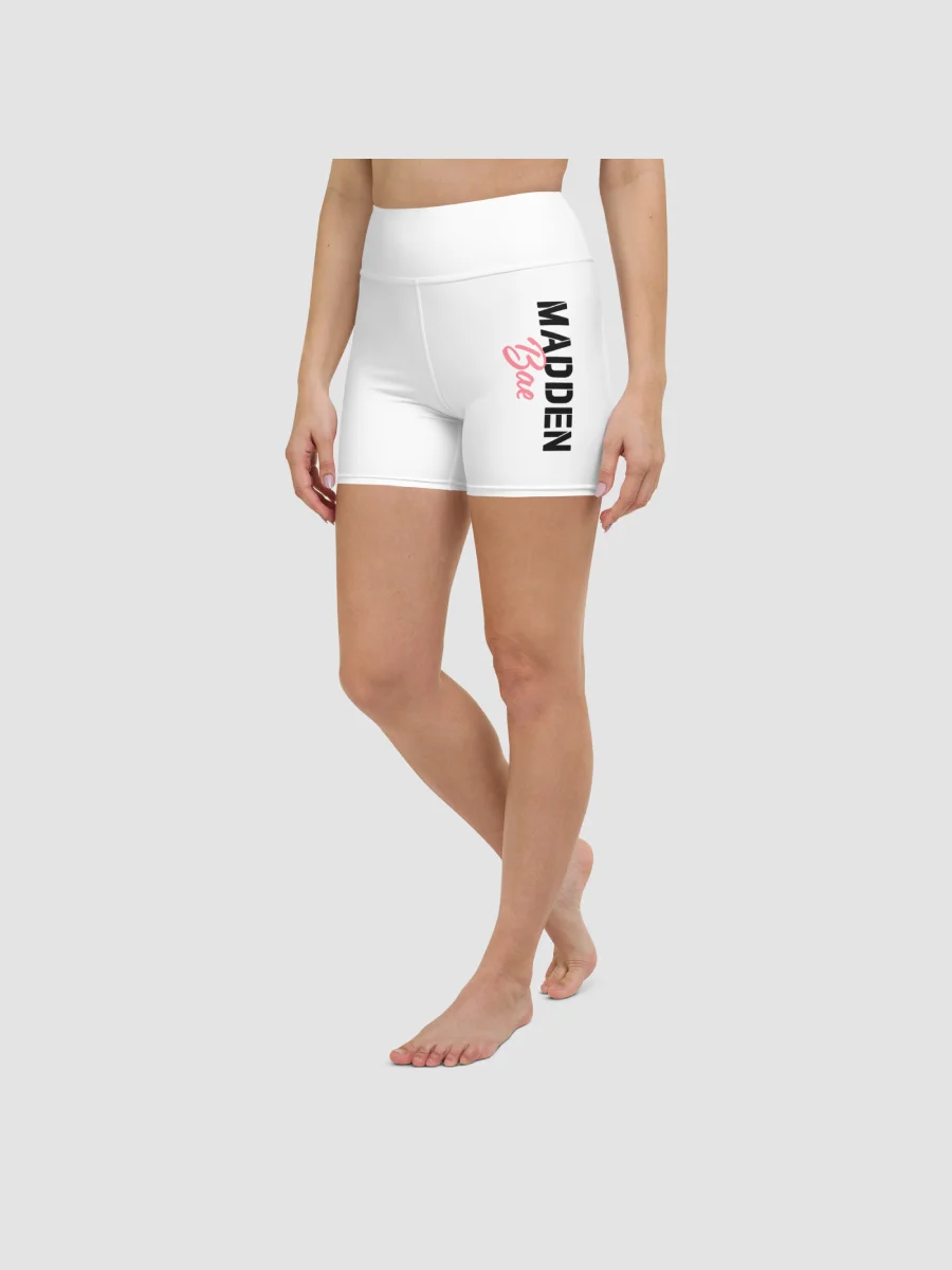 Madden Bae Yoga Shorts White product image (5)