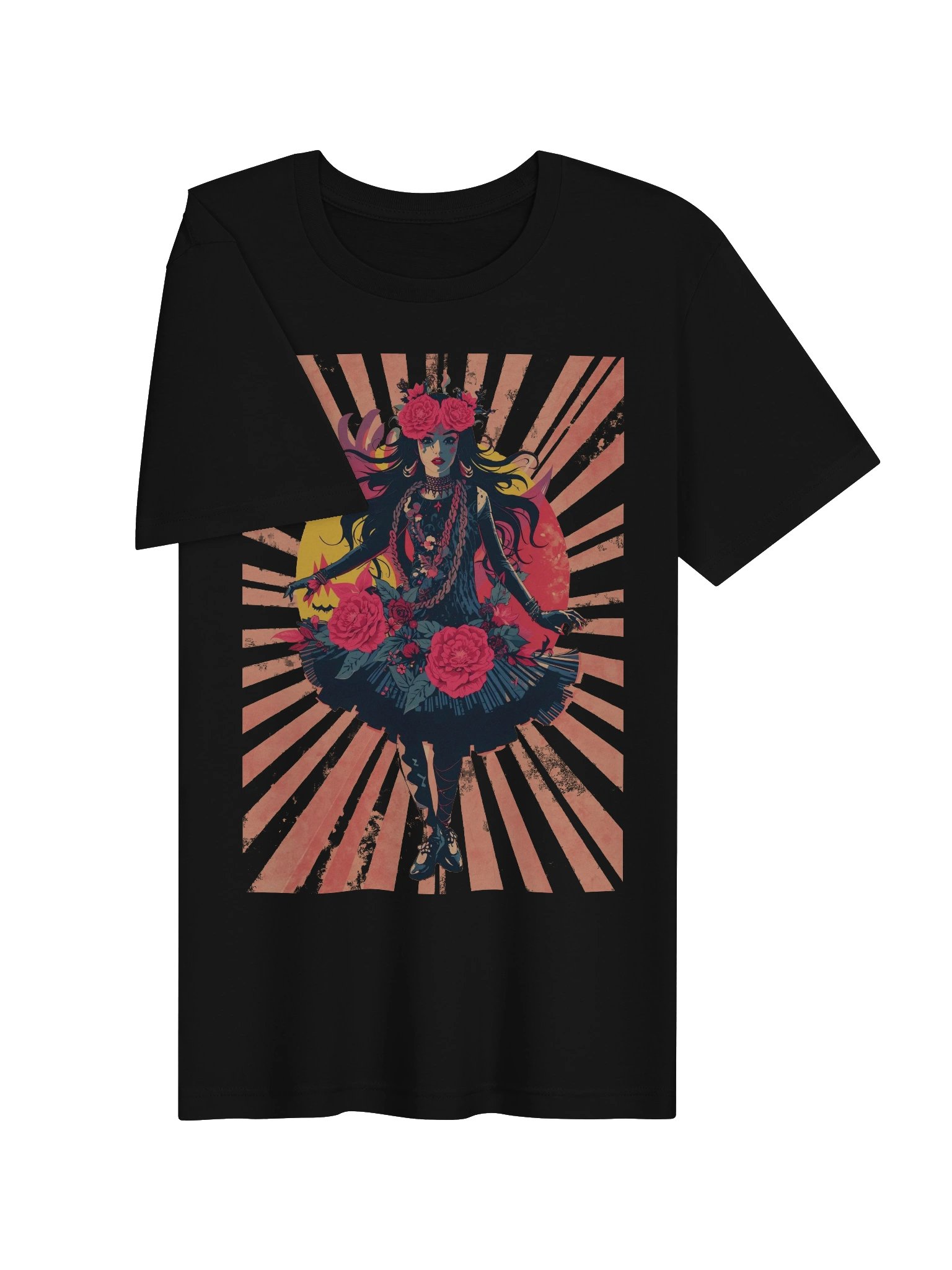 Floral Goddess Sunburst Supersoft Tee product image (6)