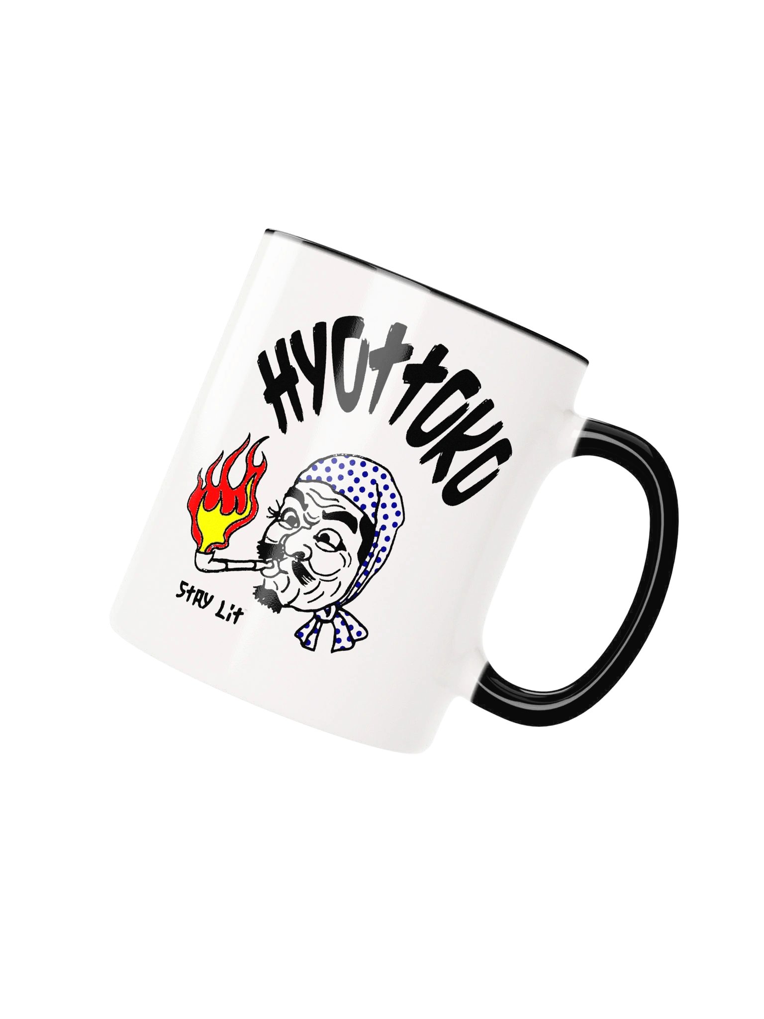 Hyottoko "Stay Lit" Mug product image (2)
