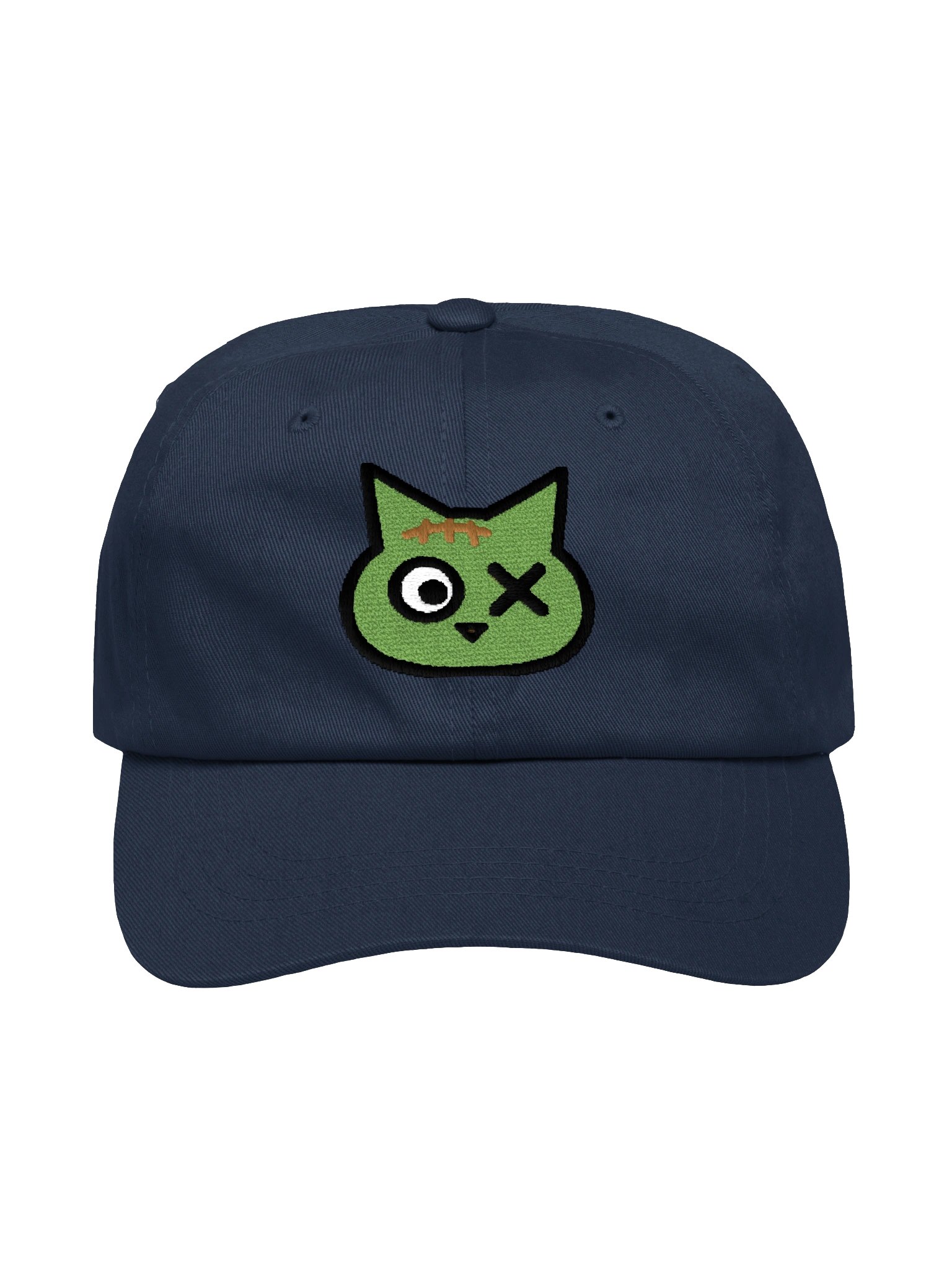 Nyanbie Zombie Cat Embroidered Dad Hat product image (1)