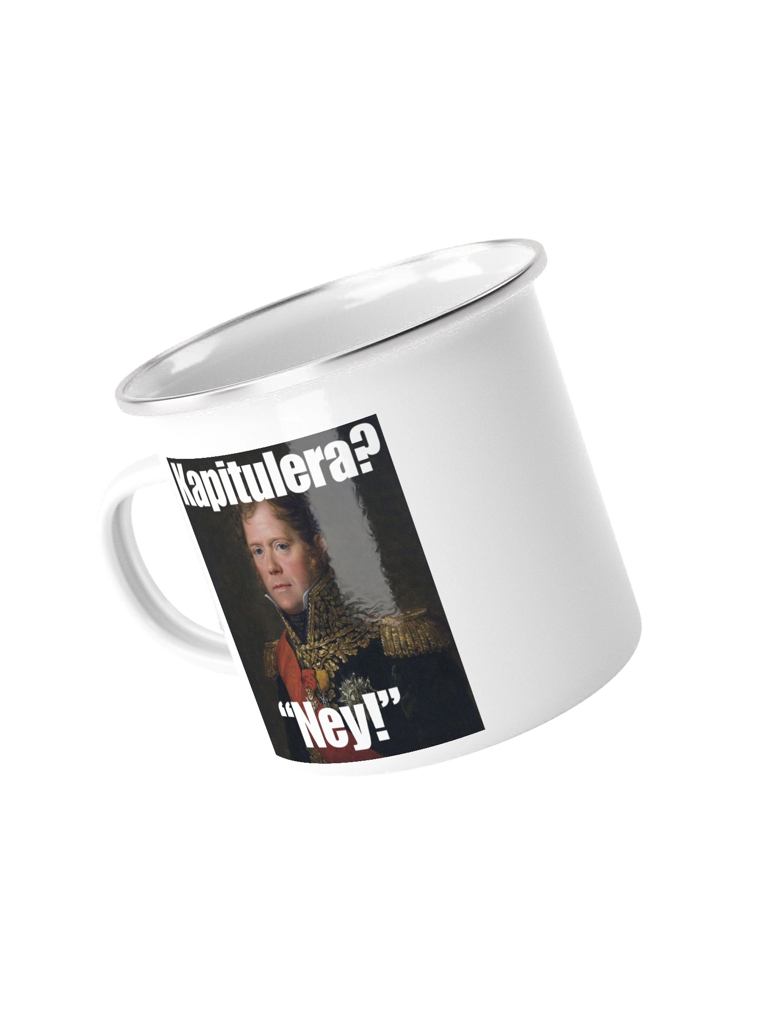 Kapitulera? Ney! (Emaljmugg) product image (1)
