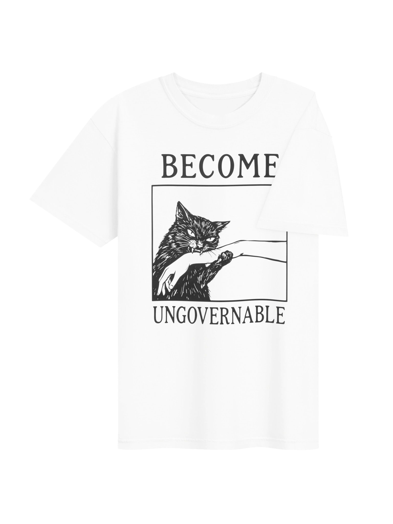Become Ungovernable Cat T-Shirt product image (76)