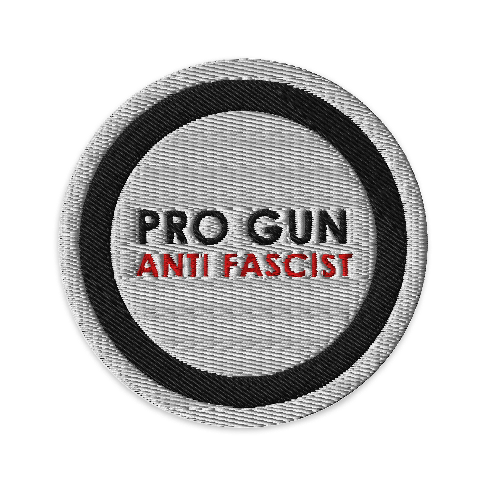 Pro Gun Anti Fascist Patch product image (1)