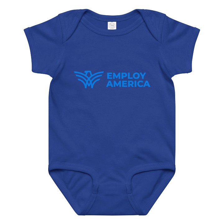 Employ America Rabbit Skins Baby Jersey Bodysuit product image (1)