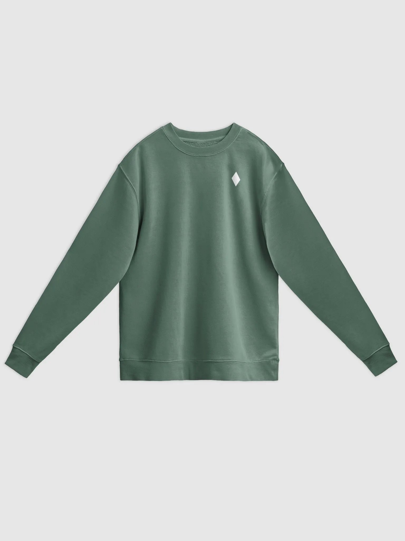 Suited Up Sweatshirt: Diamonds (White) product image (8)