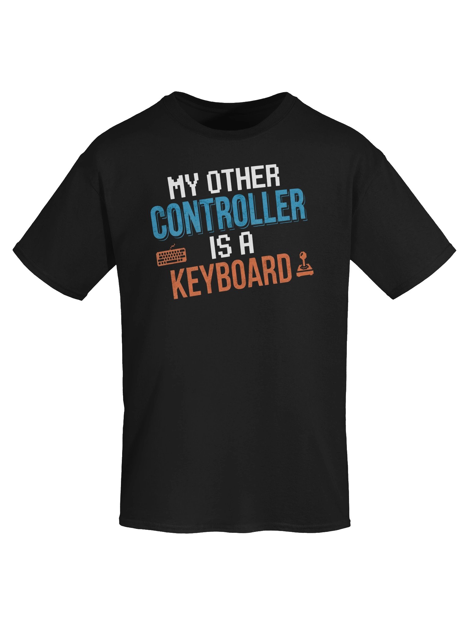 My Other Controller is a Keyboard Heavy Cotton Tee product image (2)