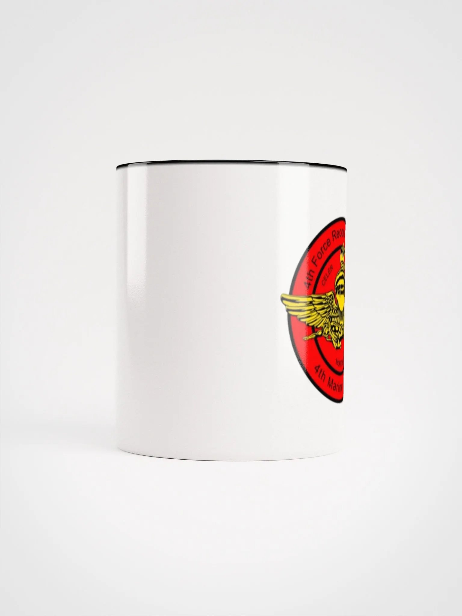 4th Force Reconnaissance Company: Coffee Cup White Exterior/Black Interior product image (5)