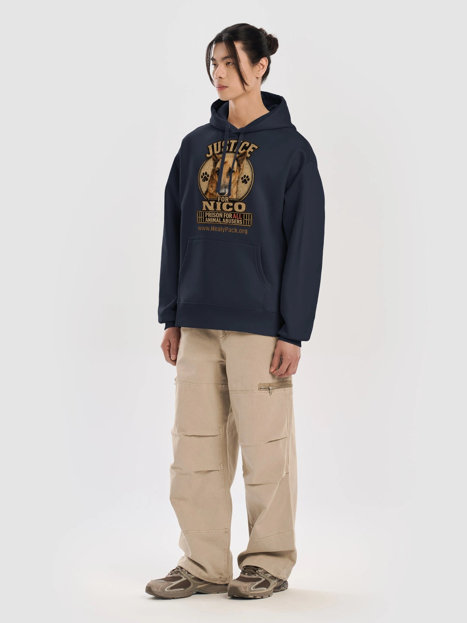 Heavy Hoodie by AS Colour - Justice for Nico product image (7)