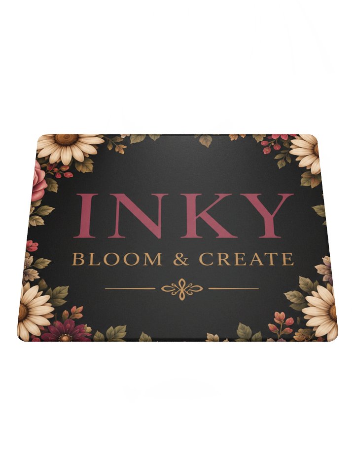 Inky Bloom Signature Desk Mat product image (1)