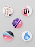 "Literally my Buttons" Buttons