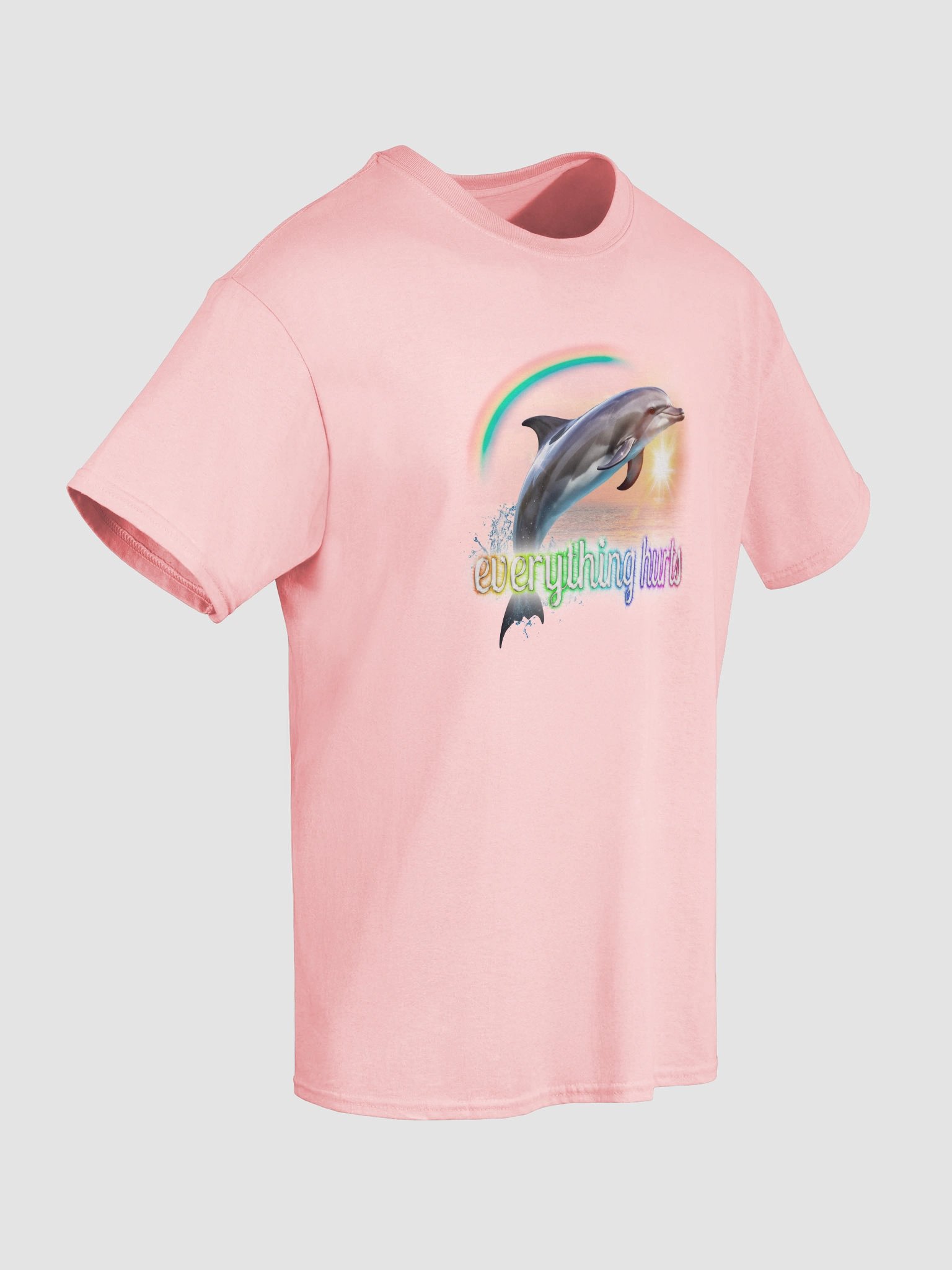 Everything Hurts Dolphin T-shirt product image (8)