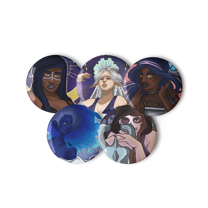 Ethereal Ladies Buttons product image (2)