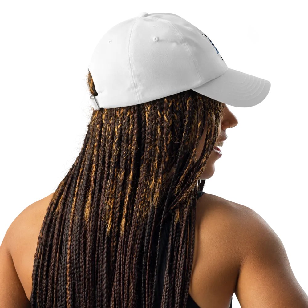 White Dad Cap product image (9)