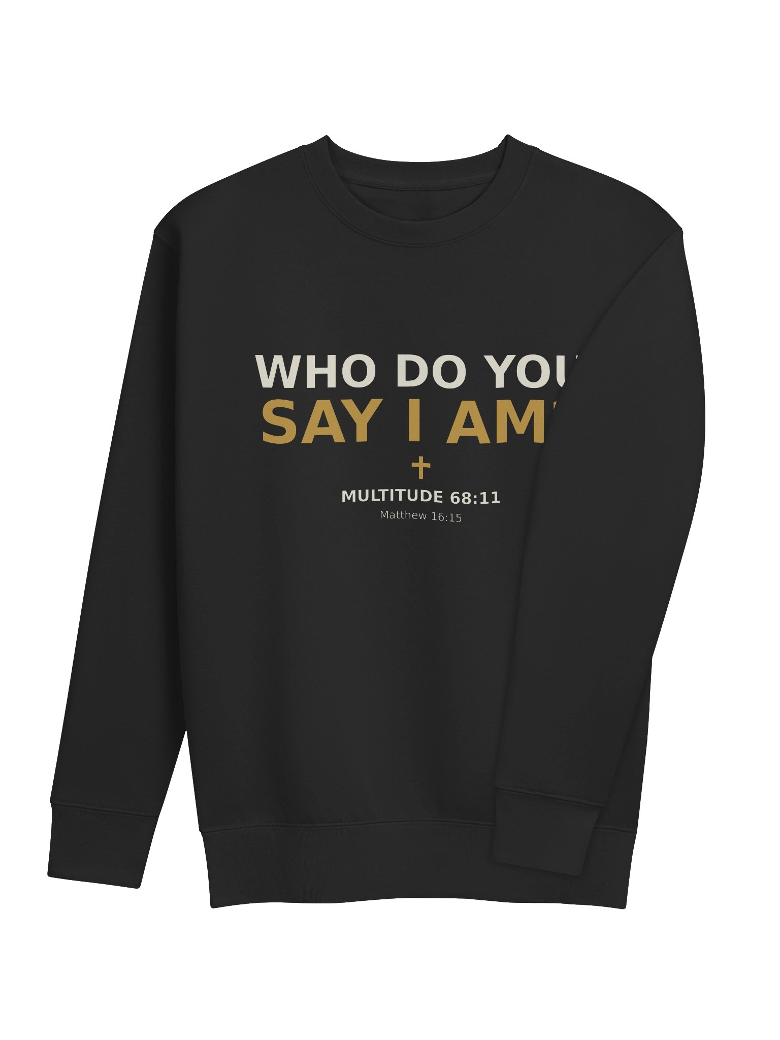 Who Do You Say I Am? Scripture Sweatshirt product image (4)