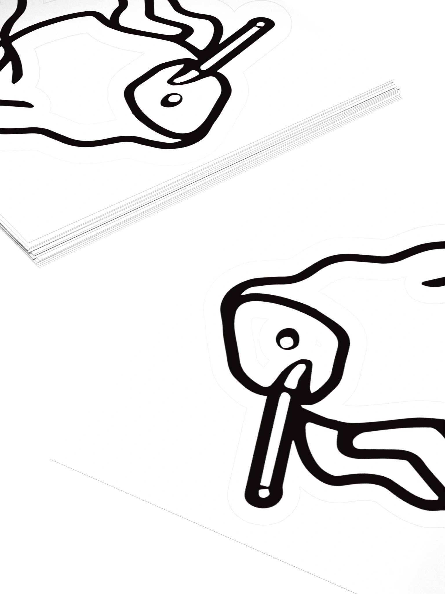 Sillybutts Simplified Logo Sticker (Normal) product image (4)