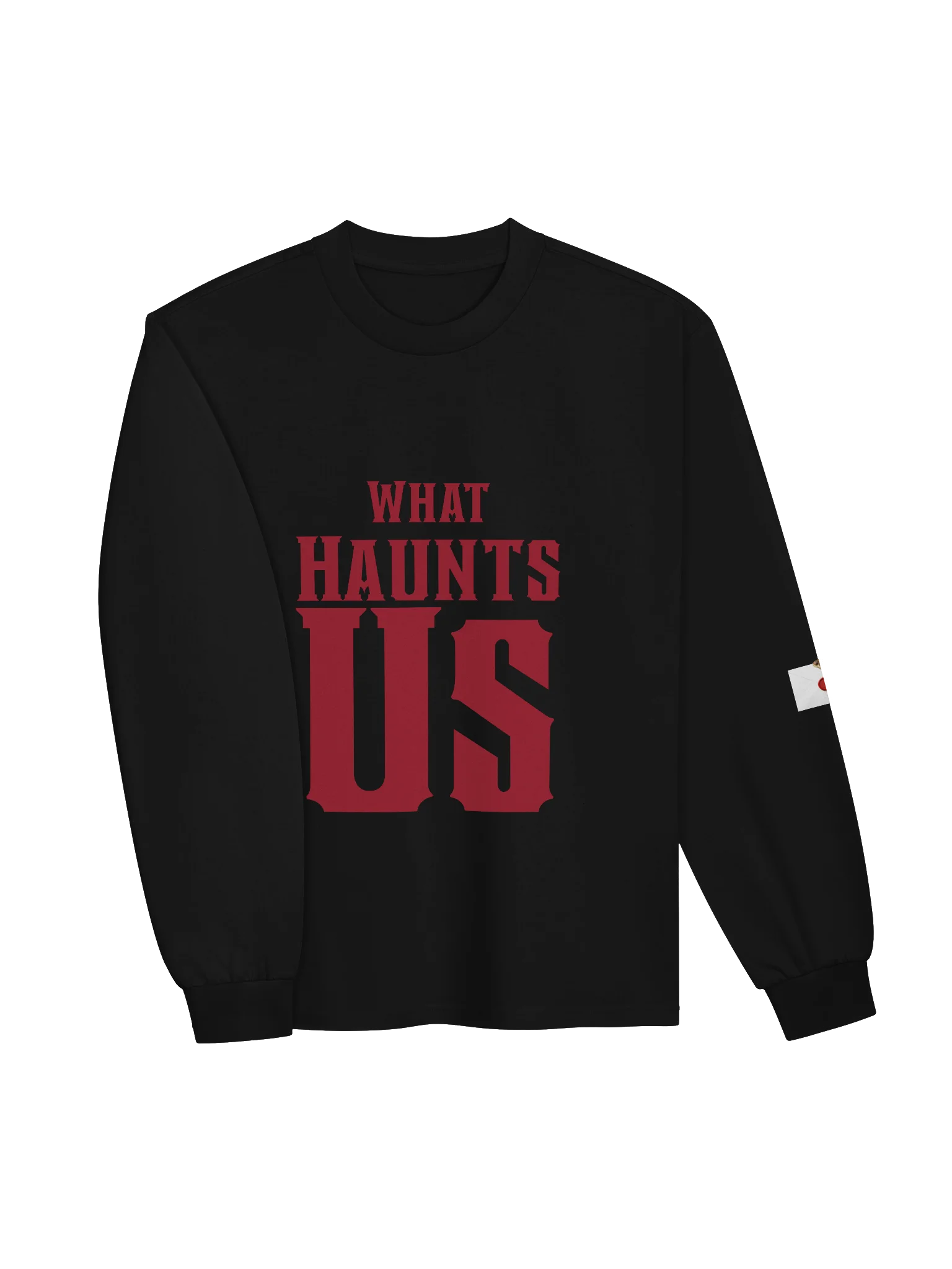What Haunts Us - Minimal Gothic Long Sleeve (Unisex) product image (7)